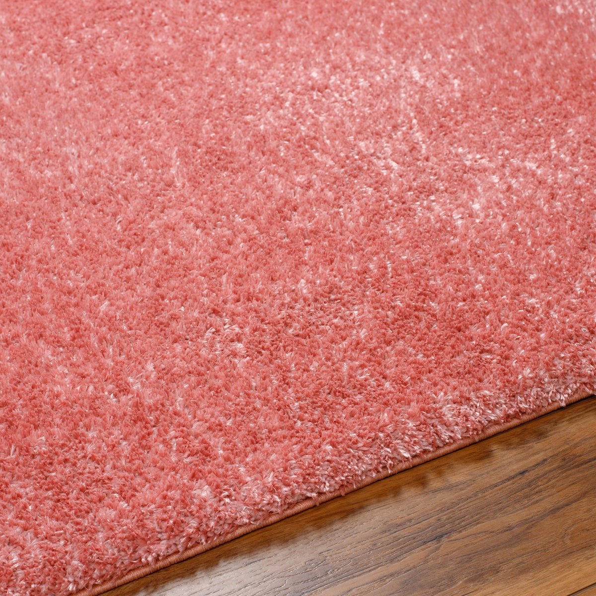 Surya Cloudy Shag Cdg-2321 Light Wood, Camel, Tan, Rose Gold, Natural Rug.