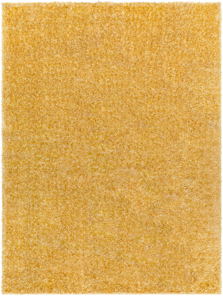 Surya Cloudy Shag Cdg-2323 Brass, Light Wood, Camel, Tan Rug.