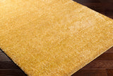 Surya Cloudy Shag Cdg-2323 Brass, Light Wood, Camel, Tan Rug.