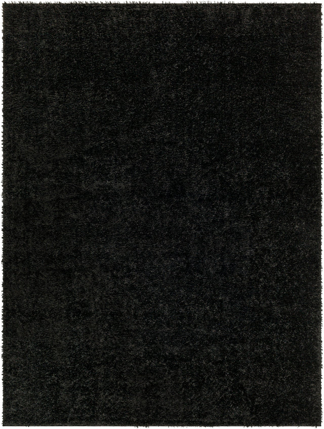 Surya Cloudy Shag Cdg-2324 Jet Black Rug.