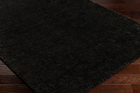 Surya Cloudy Shag Cdg-2324 Jet Black Rug.