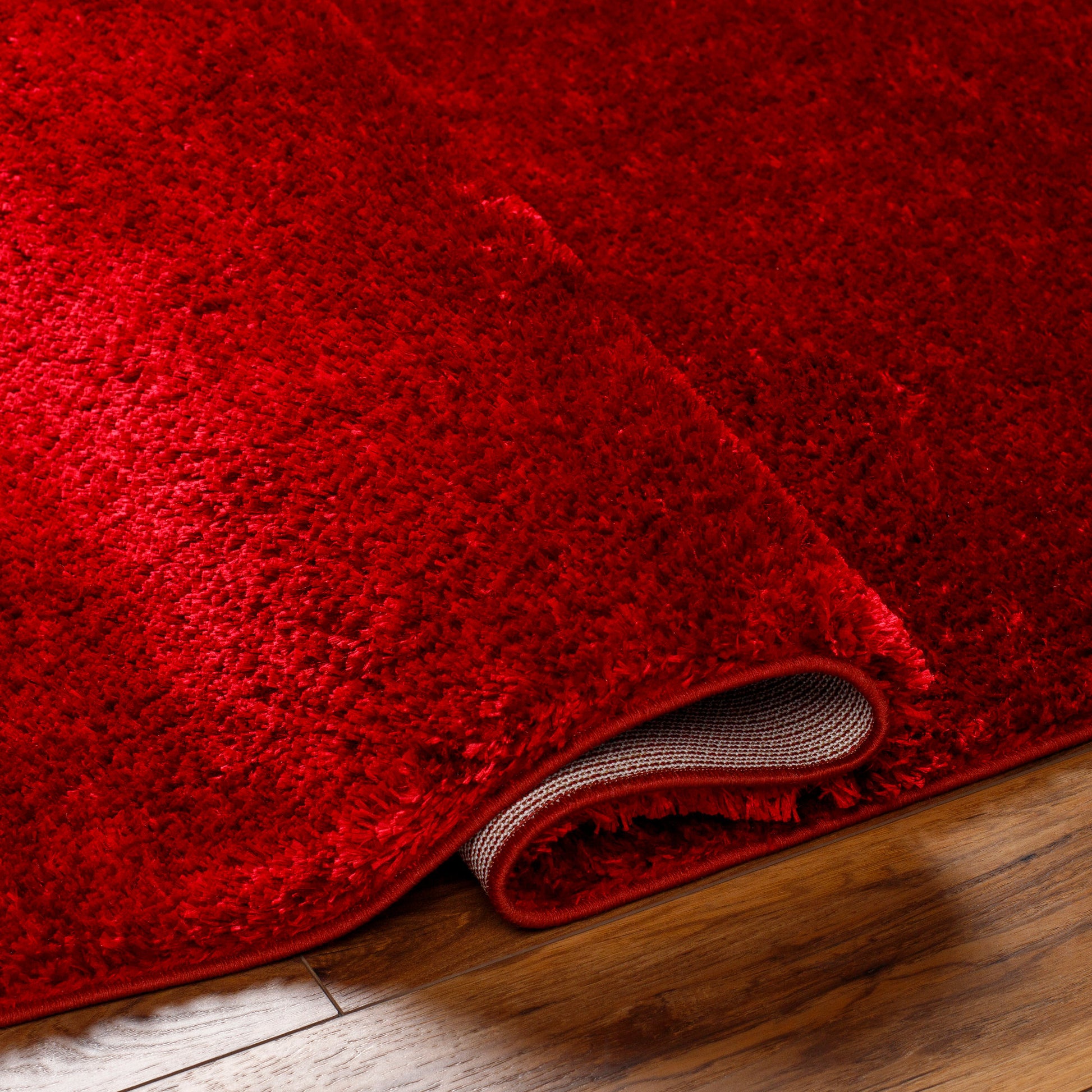 Surya Cloudy Shag Cdg-2325 Dark Red, Bronze Area Rug