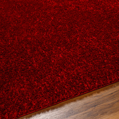 Surya Cloudy Shag Cdg-2325 Dark Red, Bronze Area Rug