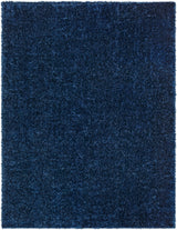Surya Cloudy Shag Cdg-2326 Marine Blue, Midnight Blue Rug.