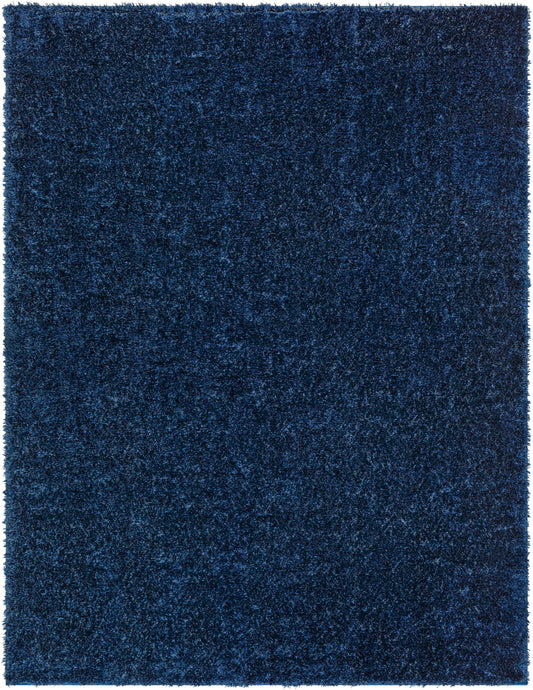 Surya Cloudy Shag Cdg-2326 Marine Blue, Midnight Blue Area Rug