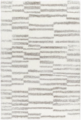Surya Cloudy Shag Cdg-2328 Off-White, Light Silver, Pale Slate, Metallic - Silver, Ash Rug.