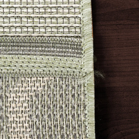Dynamic Rugs Newport 96003 Green Rugs - Corner
