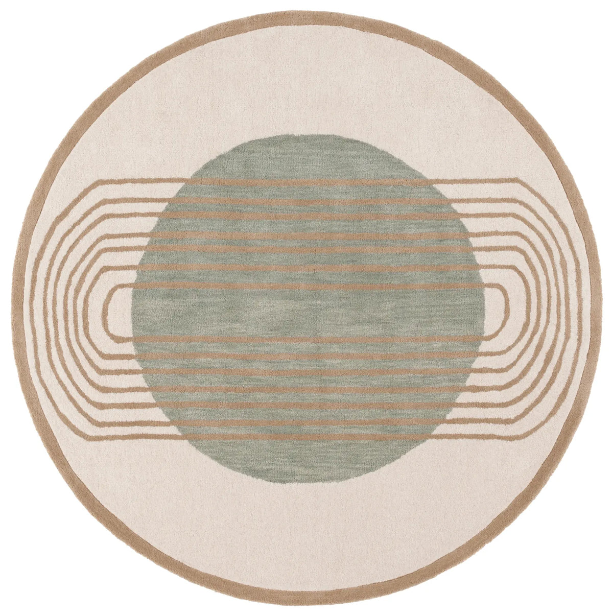 Safavieh Rodeo Drive 6'-0" x 6'-0" Rug in Ivory / Blue