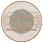 Safavieh Rodeo Drive 6'-0" x 6'-0" Rug in Ivory / Blue