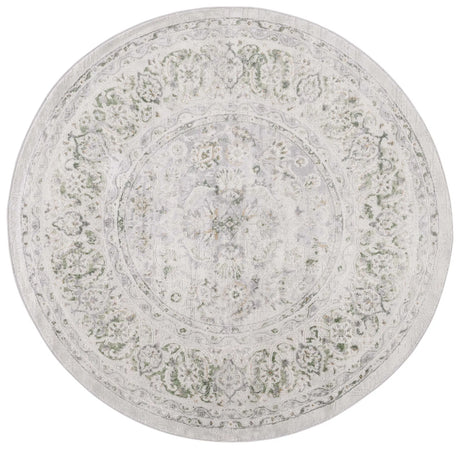 Safavieh Palma 5'-3" x 5'-3" Rug in Beige / Green