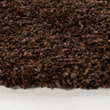 Safavieh Shag 6'-7" x 6'-7" Rug in Brown