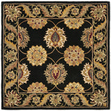 Safavieh Heritage 6'-0" x 6'-0" Rug in Black