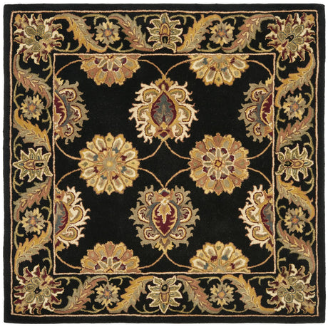 Safavieh Heritage 6'-0" x 6'-0" Rug in Black
