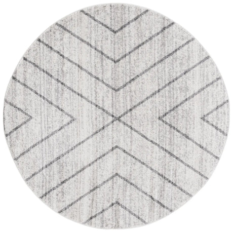 Safavieh Adirondack 6'-0" x 6'-0" Rug in Ivory / Dark Grey