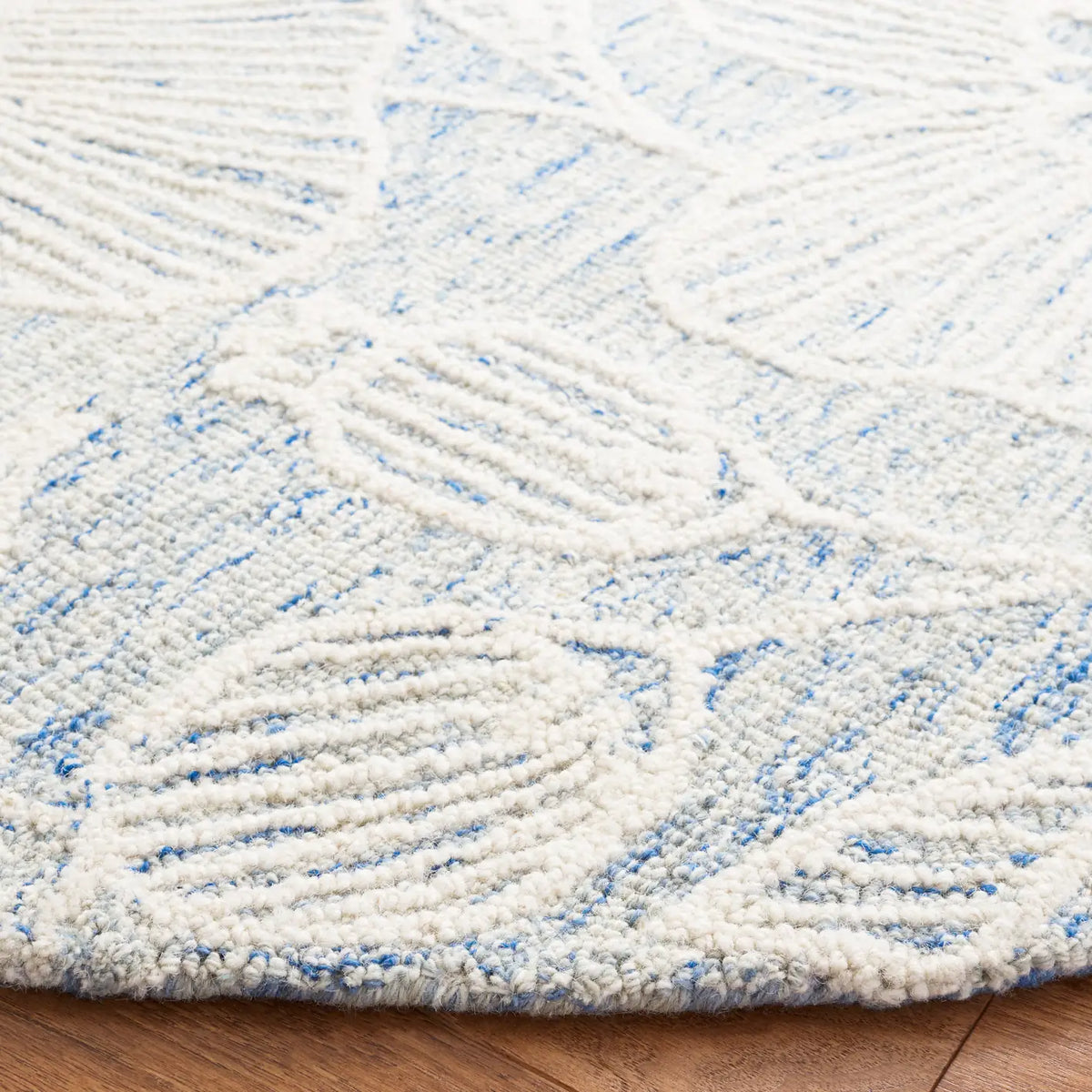 Safavieh Jardin 6'-0" x 6'-0" Rug in Blue / Ivory