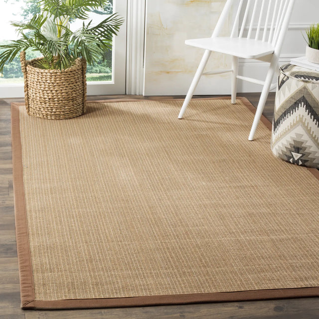 Safavieh Natural Fiber 4'-0" x 6'-0" Rug in Multi / Light Brown