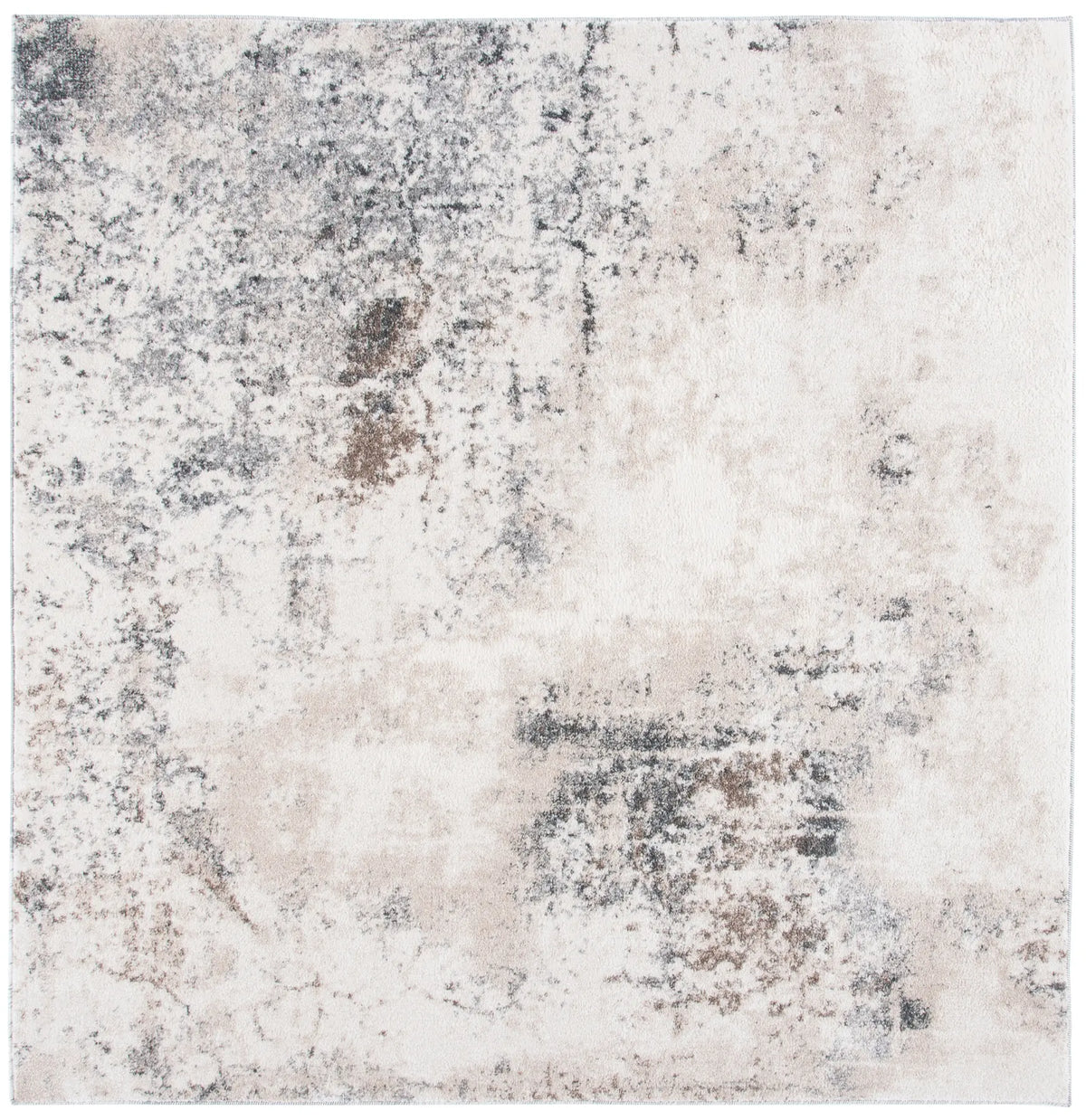 Safavieh Aston 6'-7" x 6'-7" Rug in Ivory / Grey