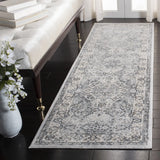 Safavieh Isabella 2'-2" x 11'-0" Rug in Dark Grey / Cream