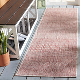 Safavieh Courtyard 2'-3" x 8'-0" Rug in Beige / Rust