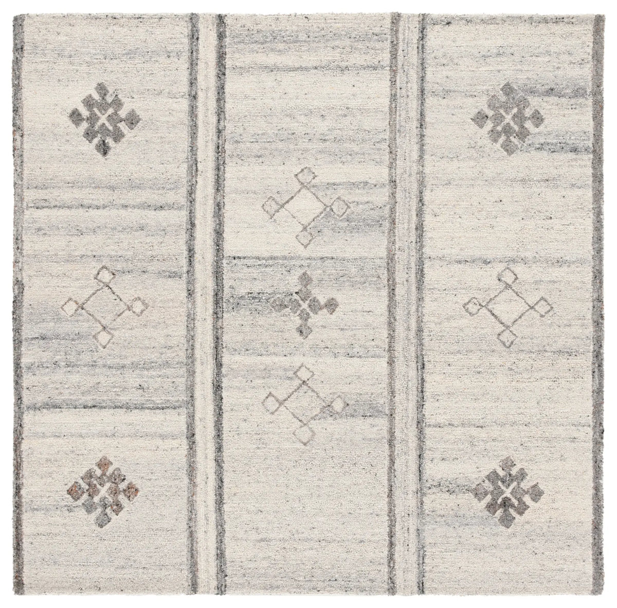 Safavieh Kenya 6'-0" x 6'-0" Rug in Brown / Beige