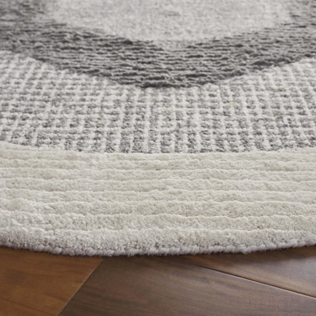 Safavieh Renewal 6'-0" x 6'-0" Rug in Dark Grey / Ivory