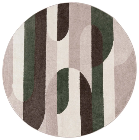 Safavieh Adirondack 6'-7" x 6'-7" Rug in Beige / Green