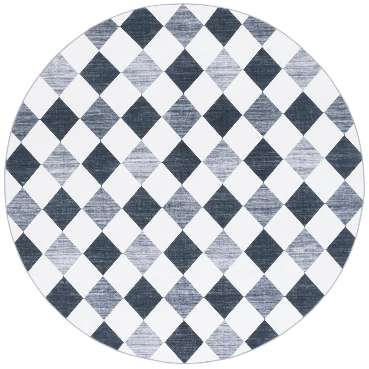 Safavieh Santa Clara 6'-0" x 6'-0" Rug in Ivory / Grey Black