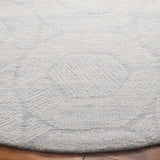 Safavieh Metro 6'-0" x 6'-0" Rug in Light Grey