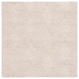 Safavieh Abstract 6'-0" x 6'-0" Rug in Beige / Ivory