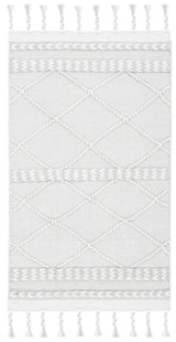 Safavieh Casablanca 3'-0" x 5'-0" Rug in Silver / Ivory