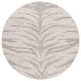 Safavieh Ebony 6'-0" x 6'-0" Rug in Grey / Ivory