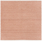 Safavieh Boston 4'-0" x 4'-0" Rug in Orange