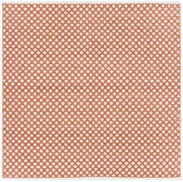 Safavieh Boston 4'-0" x 4'-0" Rug in Orange