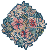Safavieh Jardin 5'-0" x 5'-0" Rug in Blue / Pink