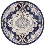 Safavieh Madison 6'-7" x 6'-7" Rug in Black Purple / Beige