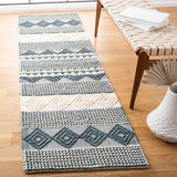Safavieh Natura 2'-3" x 10'-0" Rug in Dark Green / Ivory