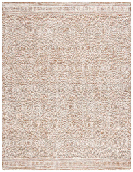 Safavieh Abstract 10'-0" x 14'-0" Rug in Ivory / Rust