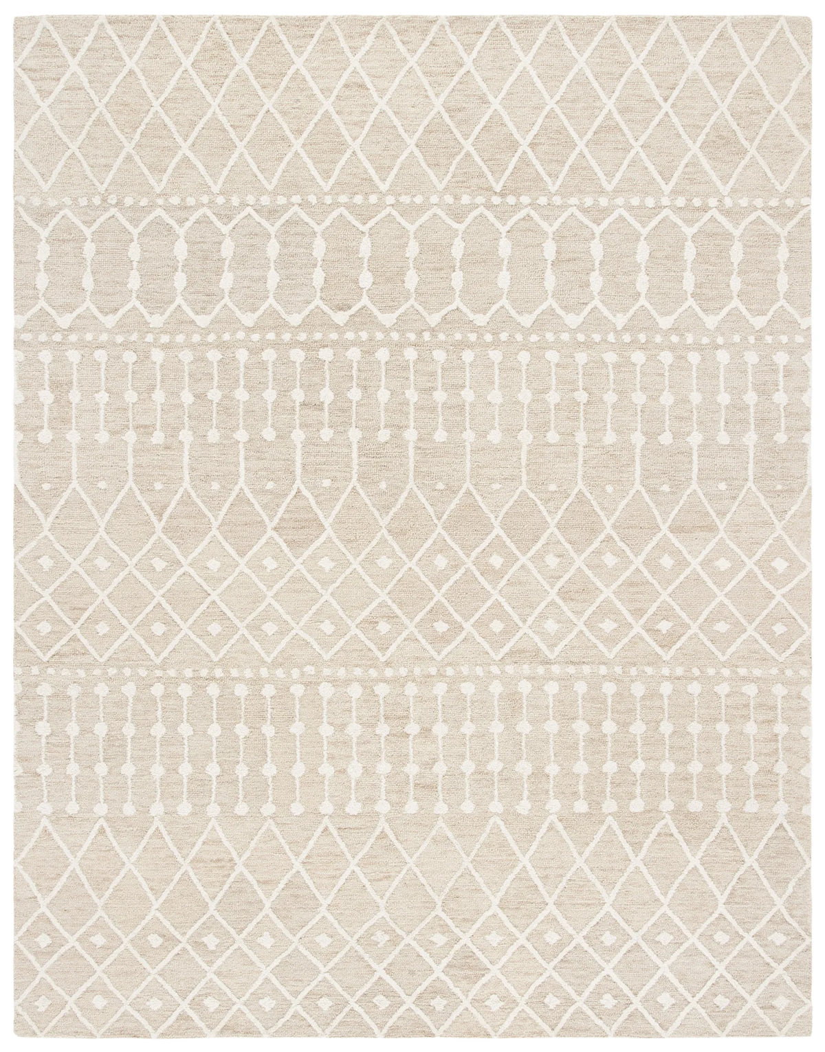 Safavieh Blossom 10'-0" x 14'-0" Rug in Beige / Ivory