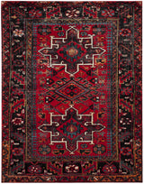 Safavieh Vintage Hamadan 10'-6" x 14'-0" Rug in Red / Multi