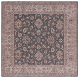 Safavieh Tucson 6'-0" x 6'-0" Rug in Dark Grey / Beige