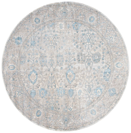 Safavieh Dream 6'-7" x 6'-7" Rug in Grey / Blue