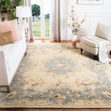 Safavieh Bergama 9'-6" x 13'-6" Rug in Ivory / Light Blue