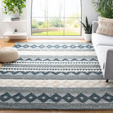 Safavieh Natura 10'-0" x 14'-0" Rug in Dark Green / Ivory