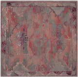 Safavieh Vintage Oushak 6'-0" x 6'-0" Rug in Red
