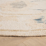 Safavieh Abstract 6'-0" x 6'-0" Rug in Ivory / Beige