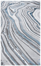 Safavieh Craft 4'-0" x 6'-0" Rug in Blue / Grey
