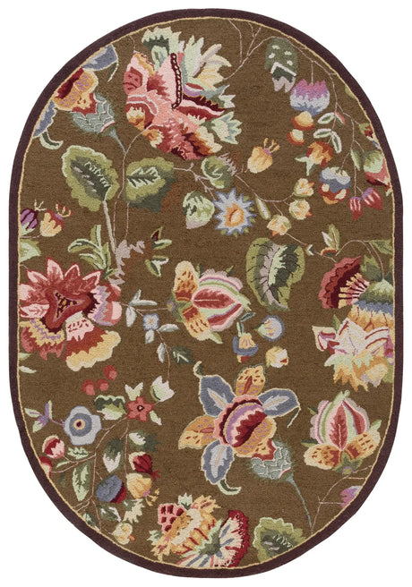 Safavieh Chelsea 4'-6" x 6'-6" Rug in Brown