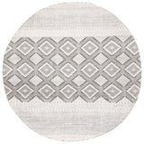 Safavieh Vermont 6'-0" x 6'-0" Rug in Ivory / Black