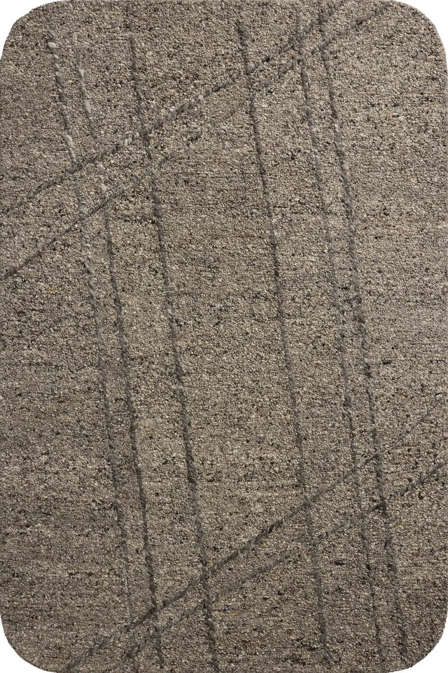 Loloi Otis OTT-02 Stone / Pebble Rug - main flat