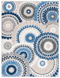 Safavieh Cabana 4'-5" x 6'-5" Rug in Grey / Blue